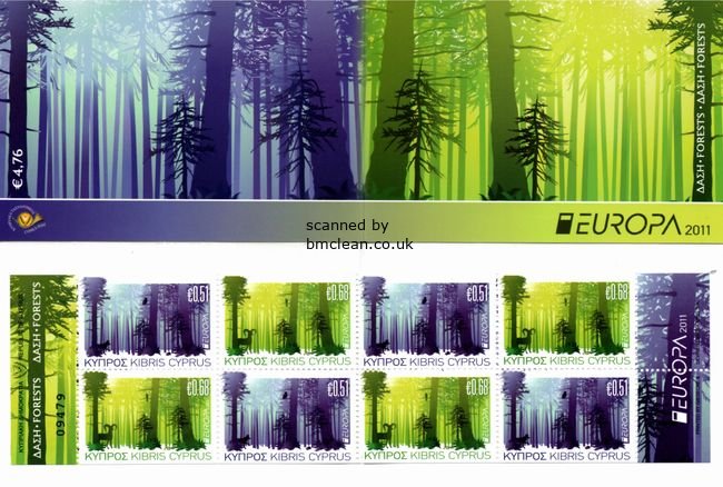 (image for) 2011 Cyprus (Booklet)