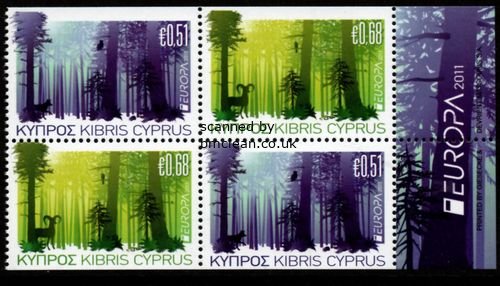 (image for) 2011 Cyprus (Ex Booklet)
