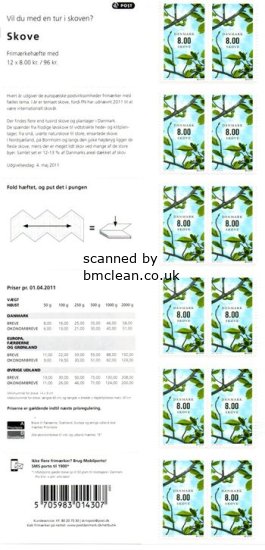 (image for) 2011 Denmark (Booklet)