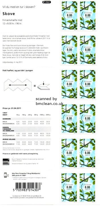 (image for) 2011 Denmark (Booklet)