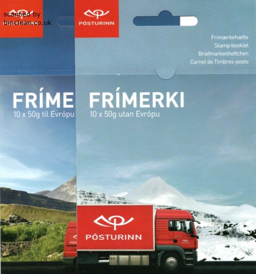 (image for) 2013 Iceland (Booklets x 2)