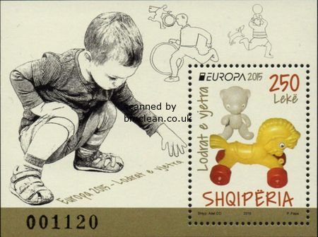 (image for) 2015 Albania M/S