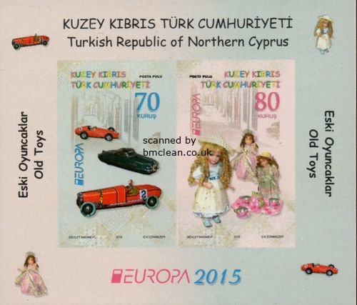 (image for) 2015 Turkish Cyprus (M/S)