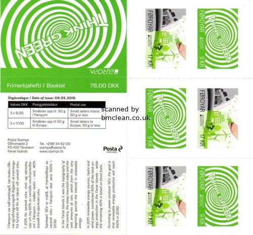 (image for) 2016 Faroe Islands (Booklet)