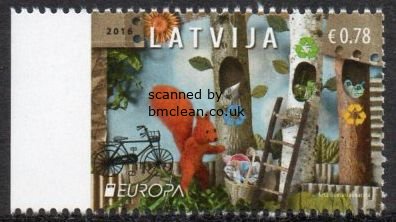 (image for) 2016 Latvia (Ex Booklet)