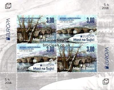 (image for) 2018 Bosnia Herzegovina Croatia (M/S)