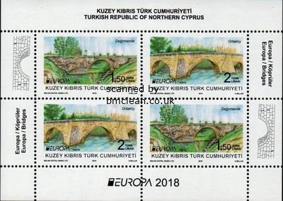 (image for) 2018 Turkish Cyprus (M/S)
