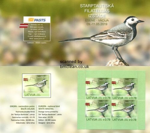 (image for) 2019 Latvia (Booklet)