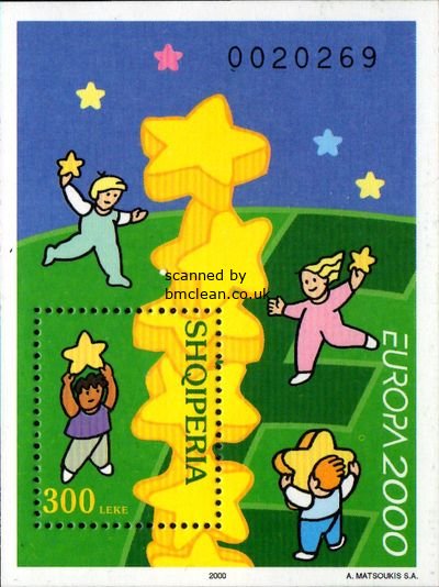 (image for) 2000 Albania M/S