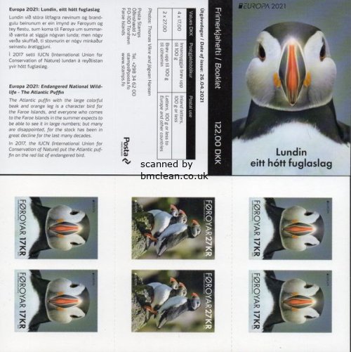(image for) 2021 Faeroe Islands (Booklet)