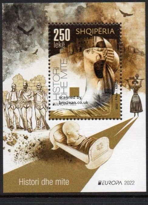 (image for) 2022 Albania M/S (issued 2023)
