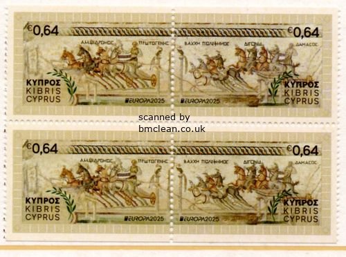 (image for) 2025 Cyprus (Ex Booklet)