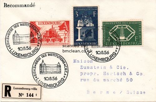 (image for) 1956 Luxembourg - European Coal & Steel
