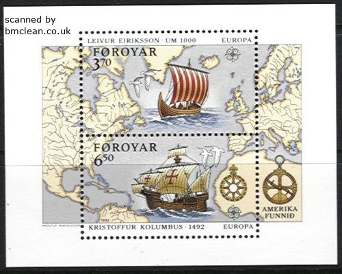 (image for) 1992 Europa (M/S)