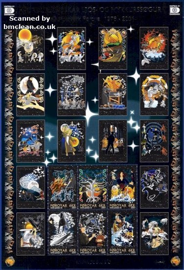 (image for) 2001 Nordic Myths & Legends (M/S)