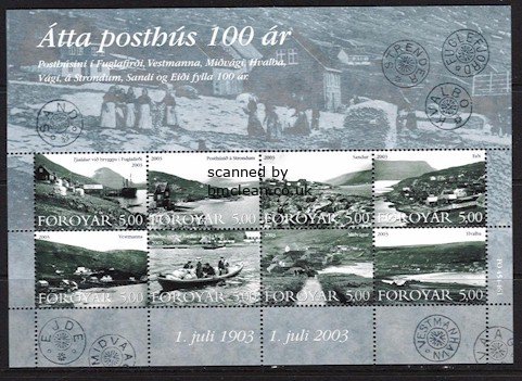 (image for) 2003 Post Centenaries M/S