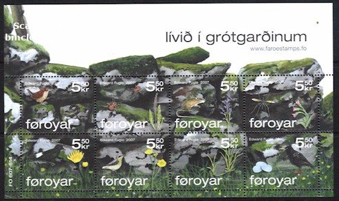 (image for) 2007 Wildlife in a Stone Fence (M/S)