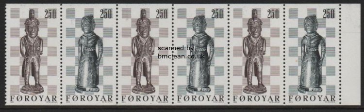 (image for) 1983 Chess Pieces (Booklet Pane)