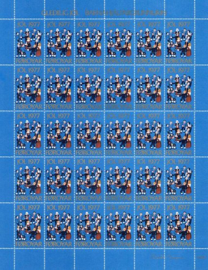 (image for) 1977 Christmas Seals Single
