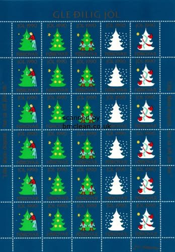 (image for) 1990 Christmas Seals Sheet (Imperf.)