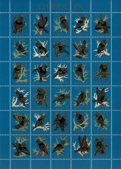 (image for) 1992 Christmas Seals Sheet (Perf.) - Click Image to Close