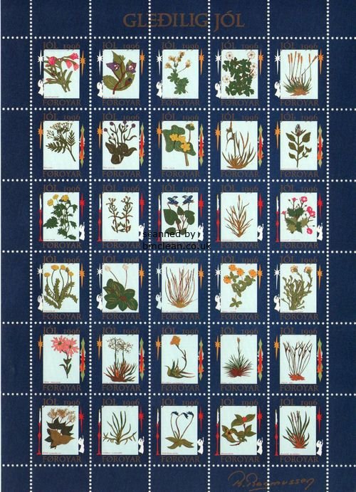 (image for) 1998 Christmas Seals Sheet (Imp.)