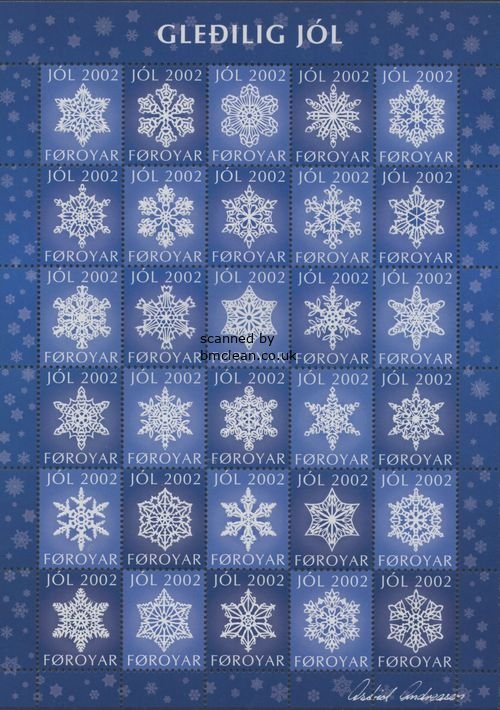 (image for) 2002 Christmas Seals Sheet (Imp.)