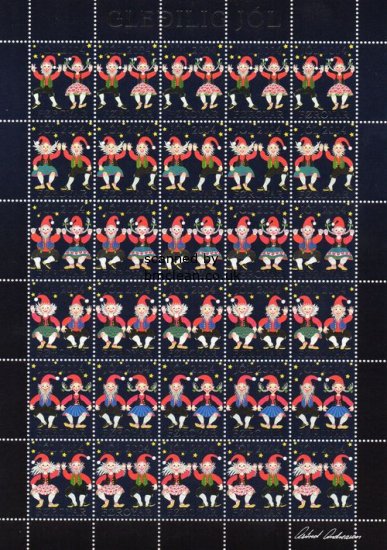 (image for) 2004 Christmas Seals Sheet (Perf.)