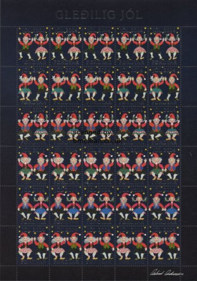 (image for) 2004 Christmas Seals Sheet (Imp.)