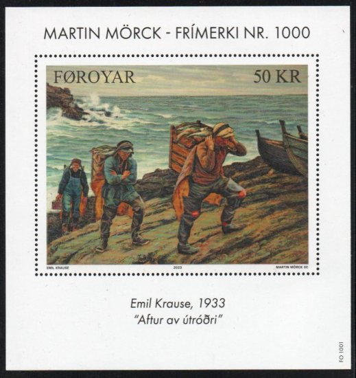 (image for) 2023 Martin Morck No. 1000 (M/S) - Click Image to Close