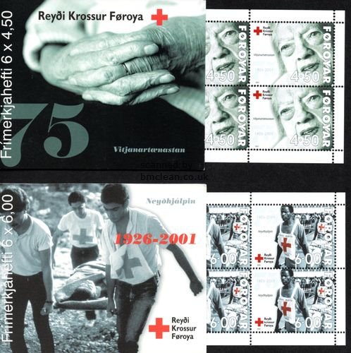 (image for) 2001 Red Cross (Booklets)