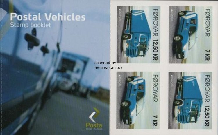 (image for) 2013 Europa - Postal Vehicles (Booklet)