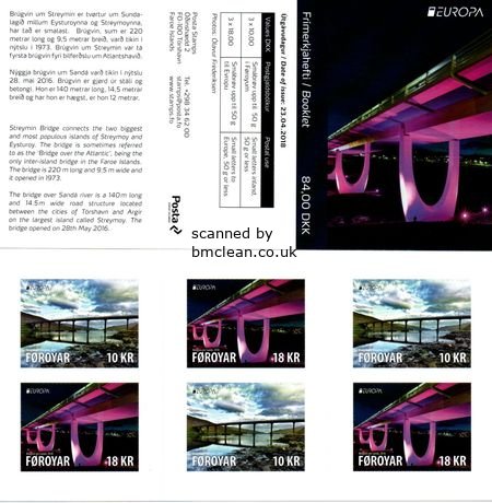 (image for) 2018 Europa - Bridges (Booklet)