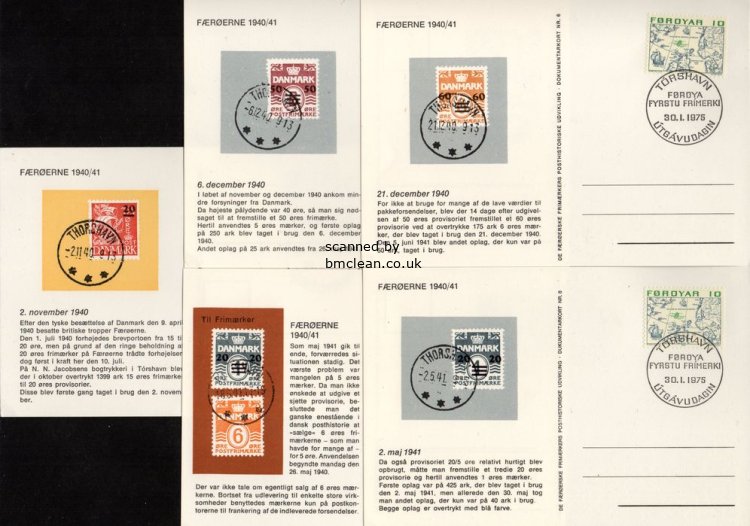 (image for) 1975 Postal History Cards Set (Private)