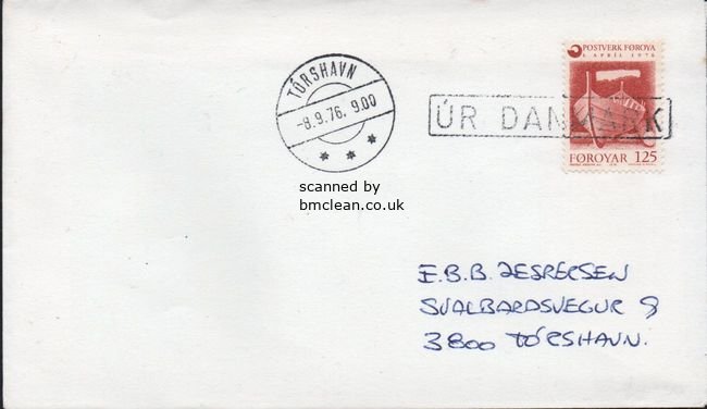 (image for) 1976 Incoming Ships Mail - From Denmark
