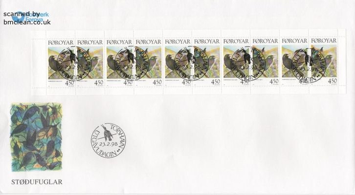 (image for) 1998 Birds (Booklet Pane)