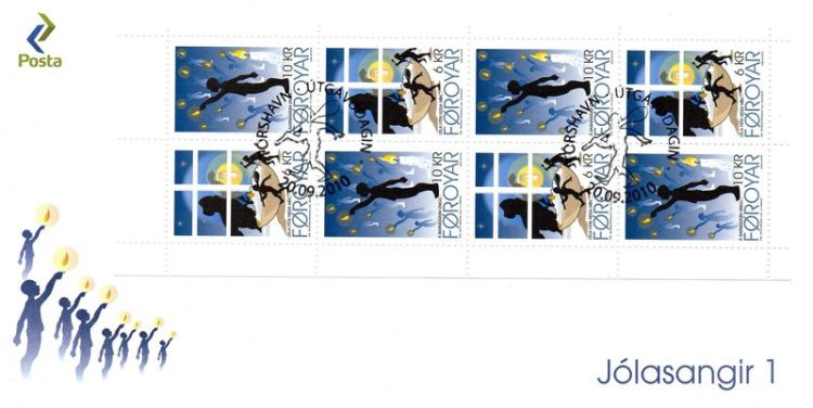 (image for) 2010 Christmas - Booklet Pane - Click Image to Close