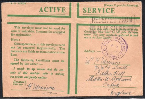 (image for) 1940 Active Service Cover