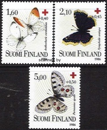 (image for) 1986 Red Cross Fund - Butterflies