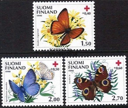 (image for) 1990 Red Cross - Butterflies
