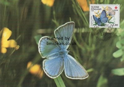 (image for) 1990 Red Cross Butterfly Maxi Card