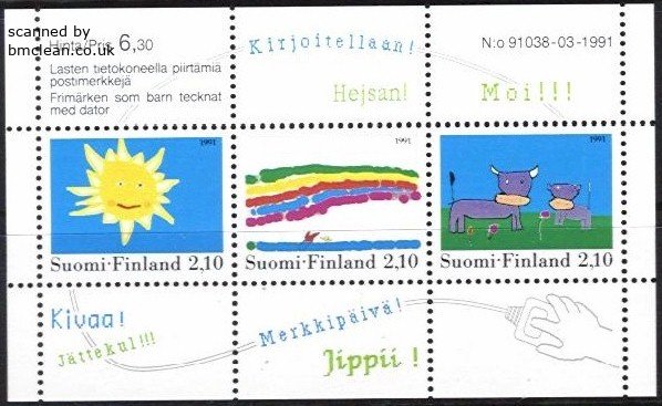 (image for) 1991 Stamp Competition M/S