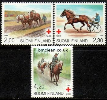 (image for) 1994 Red Cross - Horses