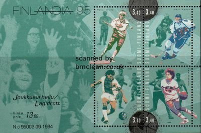 (image for) 1995 Finlandia 95 (4th issue) M/S