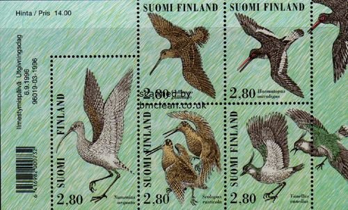 (image for) 1996 Wading Birds (M/S)