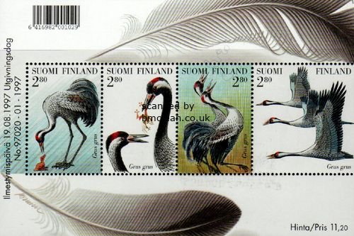 (image for) 1997 The Common Crane M/S