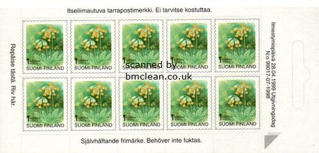 (image for) 1999 Provincial Plants (sheetlet)