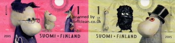 (image for) 2015 Europa/ Old Toys - Moomins
