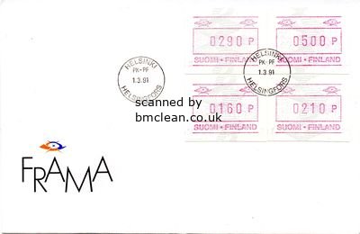 (image for) 1991 New FRAMA Values