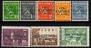 (image for) 1941 Finnish Stamps Overprinted in Green